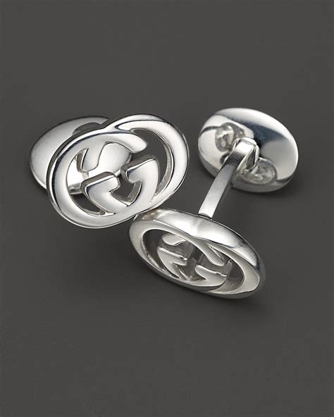 gucci sterling silver cufflinks.